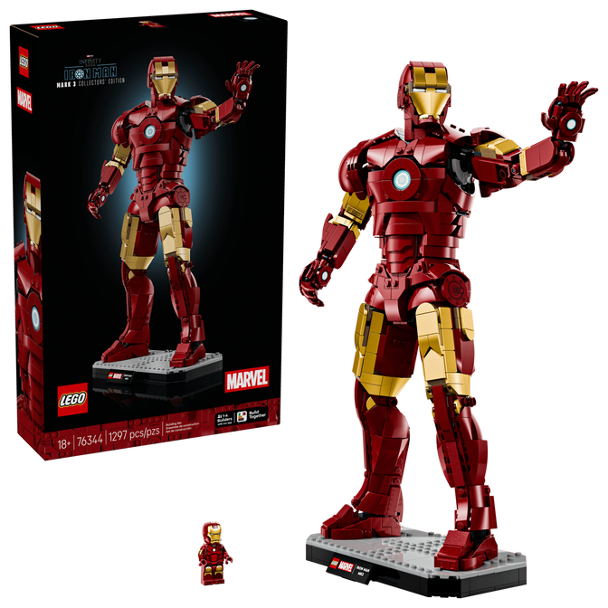 LEGO Marvel: Iron Man Mark 3, 1297 Pe&ccedil;as (76344) image number 0