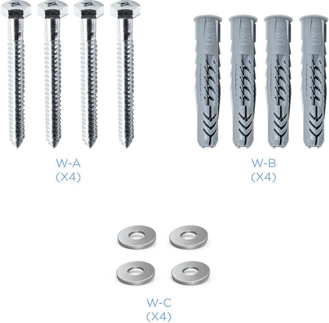 Suporte de Parede Tooq 32" a 55" Max. 40kg Preto image number 5