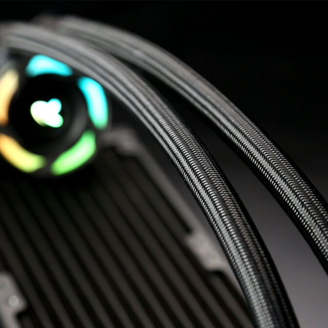 Water Cooler CPU Raijintek Eos RGB Rainbow 240mm image number 7