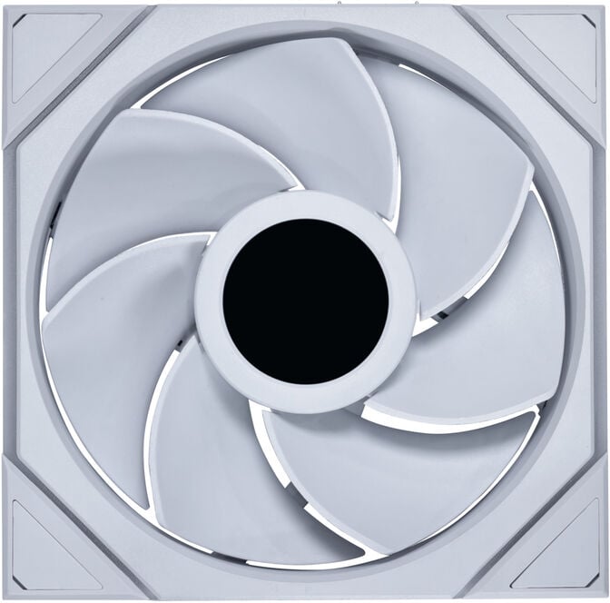 Ventoinha Lian Li UNI FAN TL140 LCD Wireless RGB Reverse PWM Branco 140mm image number 2