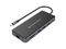 HUB USB Conceptronic 12-in-1 USB-C 3.2 > 3x USB-A 3.0 + 2x HDMI + VGA + USB 2.0 + Gigabit + USB-C (PD100W) + Leitor de Cart&otilde;es + &Aacute;udio