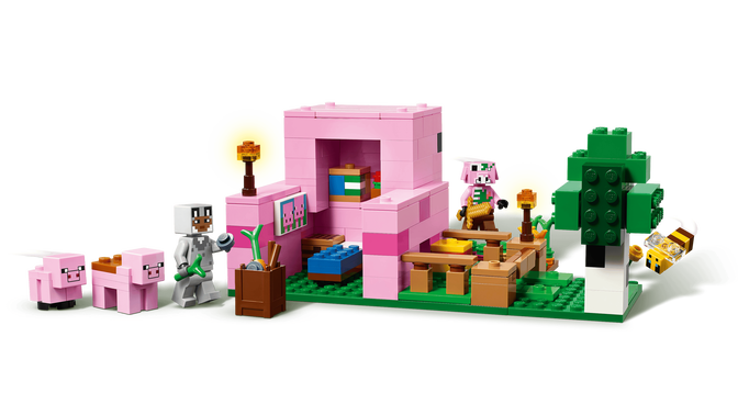 LEGO Minecraft: A Casa do Porco Beb&eacute;, 238 Pe&ccedil;as (21268) image number 5