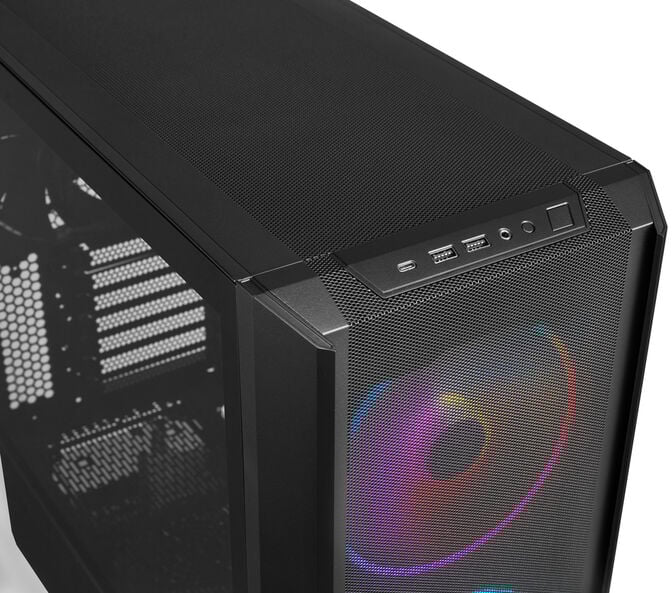 Caixa E-ATX Lian Li Lancool 216 ARGB Preto Vidro Temperado image number 4