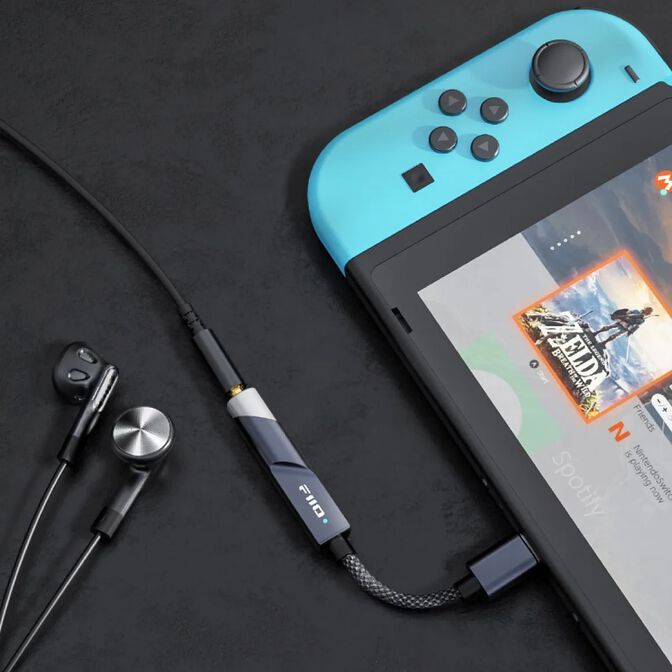 DAC Amplificador USB-C FiiO KA11 Prateado image number 1
