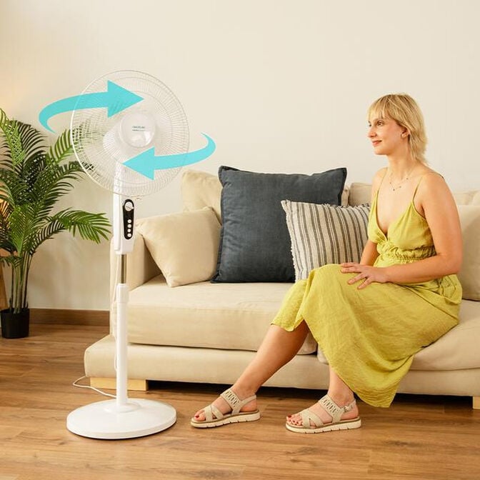 Ventoinha Cecotec 515 MaxFlow Branca image number 4