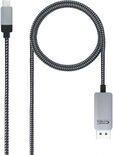 Cabo Conversor Nanocable USB-C/M > DisplayPort/M 1.8 M Preto image number null