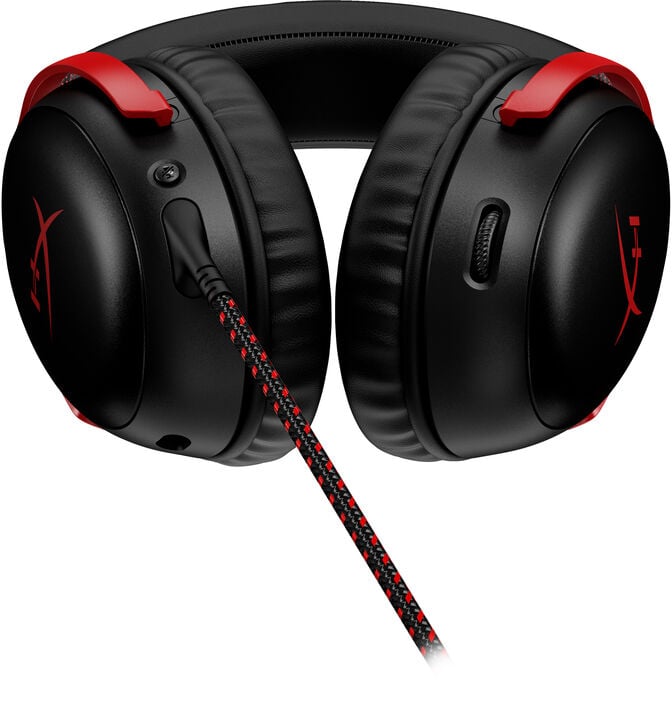 Headset HyperX Cloud III Preto/Vermelho image number 2