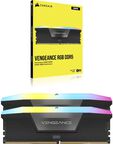 Corsair Kit 64GB (2 x 32GB) DDR5 6400MHz Vengeance RGB Black CL32 image number null