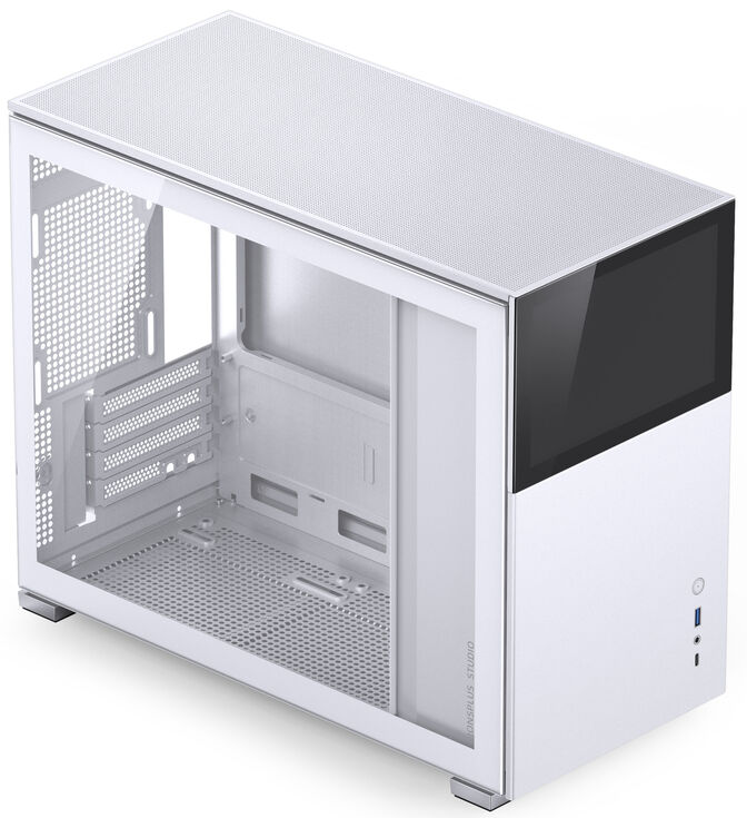 Caixa Micro-ATX Jonsbo D31 STD Com Visor Vidro Temperado Branco image number 3