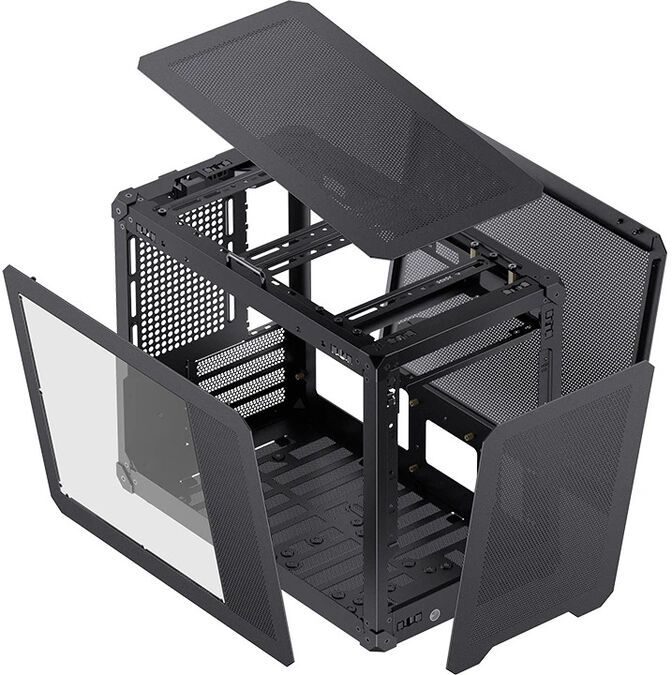 Caixa Micro-ATX Jonsbo C6 MAX Preto image number 7