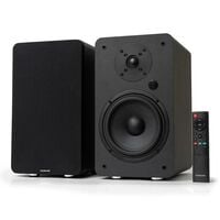 Colunas Hi-Fi Vulkkano A6 ARC 80W Bluetooth HDMI ARC Pretas