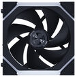 Ventoinha Lian Li UNI FAN SL120 FLEX Wireless Preto 120mm (Pack 3) image number null