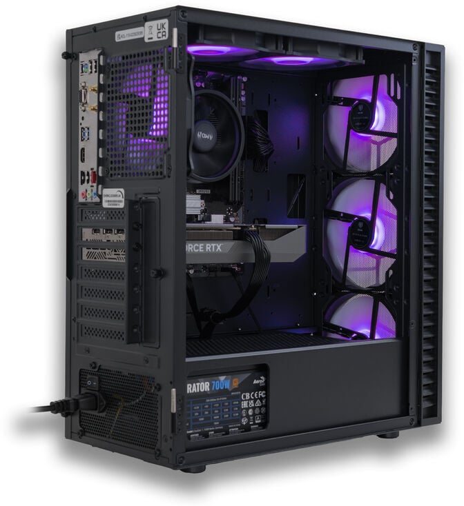 Computador Mach 2 Gamer-PC Ryzen 5 7500F 32GB DDR5 1TB RTX 5060 Ti 16GB WiFi W11 image number 3
