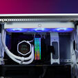 Water Cooler CPU Cooler Master MasterLiquid ATMOS II Pixel Led ARGB 360mm Branco image number null