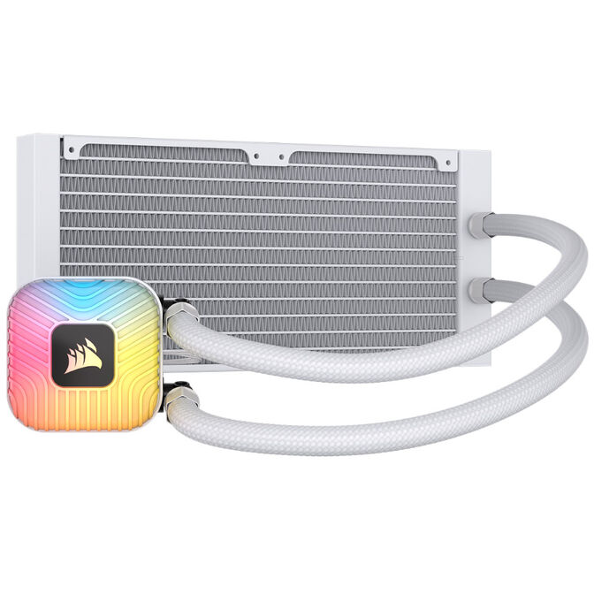 Water Cooler CPU Corsair NAUTILUS II RS ARGB 240mm Branco image number 3