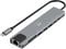 HUB USB-C Ewent EW1146 8-Port Cinza