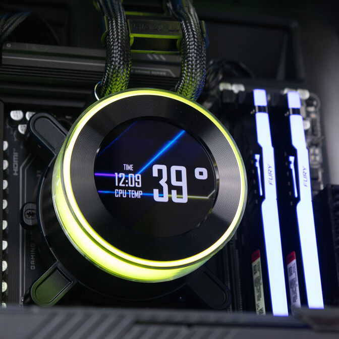 Computador King Mod Gamer-PC HYTE Ryzen 7 9850X3D 64GB DDR5 2TB RTX 5090 WiFi W11 image number 3