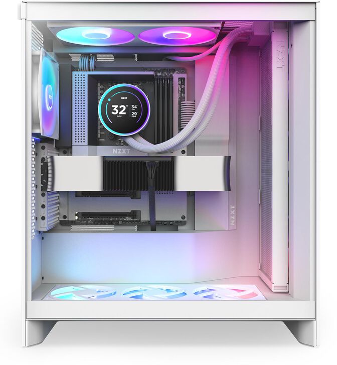 Water Cooler CPU NZXT Kraken Elite 420 (2025) RGB Branco image number 4