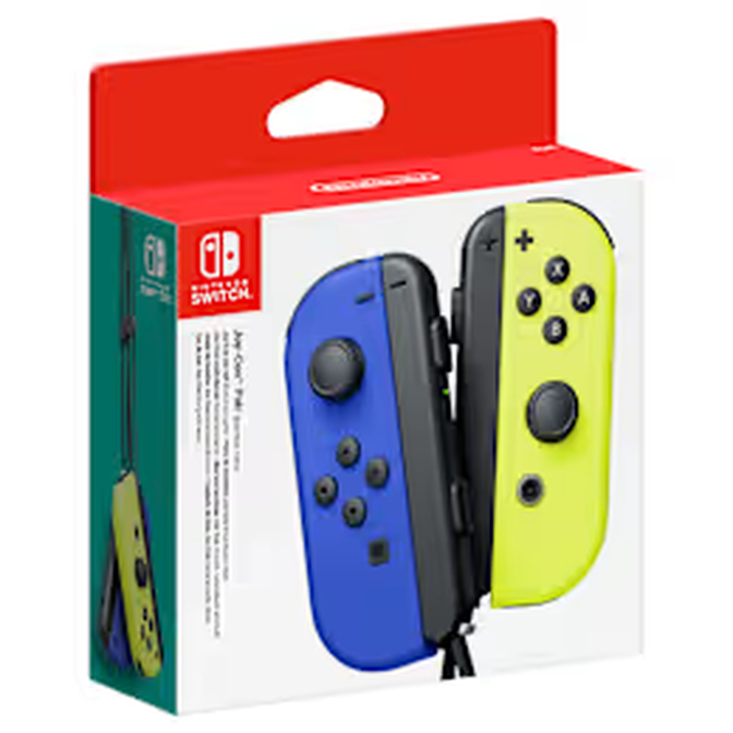 Comando Nintendo Joy-Con 2 (Esq-Dir) Azul /Amarelo image number 1