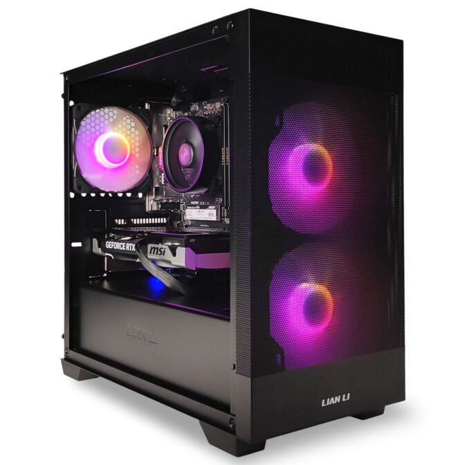 Computador AURA Gamer-PC Ryzen 5 7500F 32GB DDR5 1TB RTX 5060 Ti 16GB WiFi W11 V2 image number 1