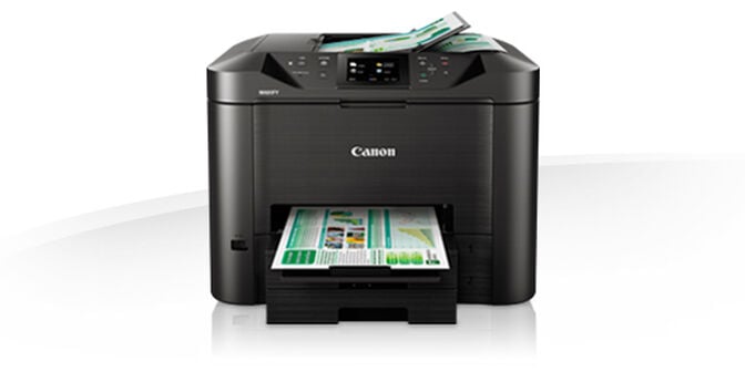 Impressora Multifun&ccedil;&otilde;es a Jato de Tinta Canon MAXIFY MB5450 Wi-Fi image number 2