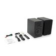 Colunas Hi-Fi Vulkkano A5 ARC MKII 50W Bluetooth HDMI ARC Pretas image number null