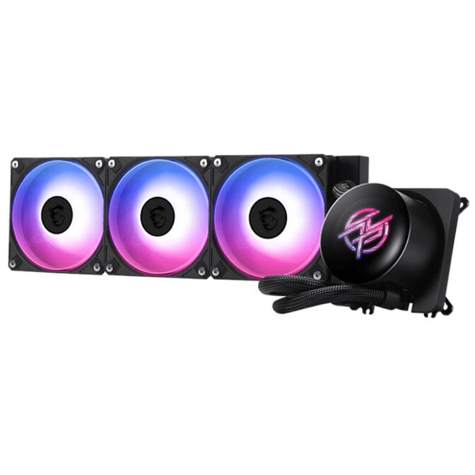 Water Cooler CPU MSI MPG CORELIQUID P13 360mm ARGB Preto image number 1
