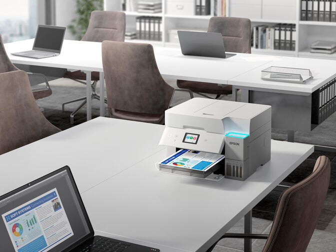 Impressora Multifun&ccedil;&otilde;es a Jato de Tinta Epson EcoTank ET-4956 WiFi image number 9