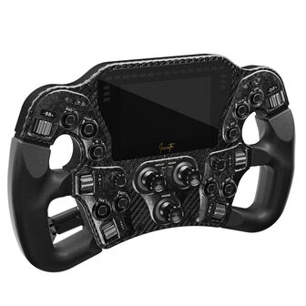 Volante Asetek SimSports Invicta Formula 4.3" LCD, USB-C, Black on Black Edition