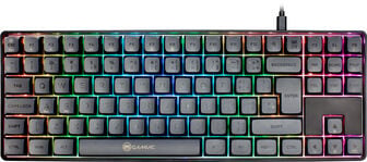 Teclado Mec&acirc;nico GAMIAC TKL RGB90G Kailh Blue Preto/Cinzento (PT)