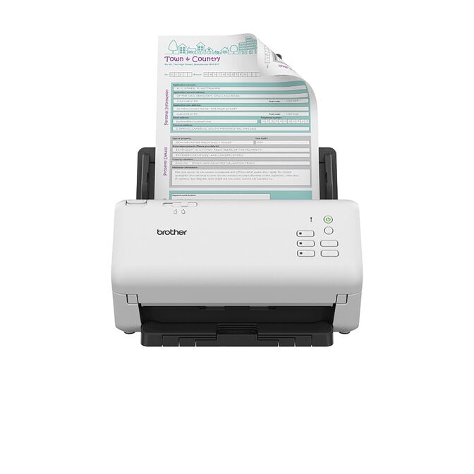 Scanner de Documentos Brother ADS-4300N 40PPM 80IPM Ethernet image number 0