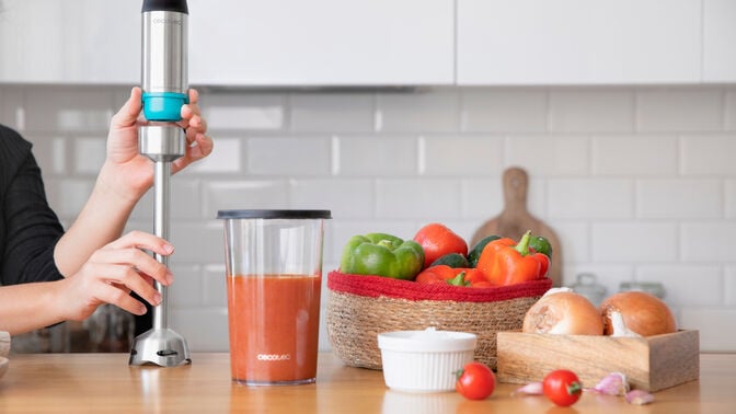 Varinha M&aacute;gica e Acess&oacute;rios Cecotec PerfectCream & Crush 1200W image number 5