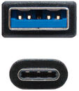 Cabo USB 3.1 Gen2 10Gbps 3A Nanocable USB-C/M > USB-A/M 2 M Preto image number null
