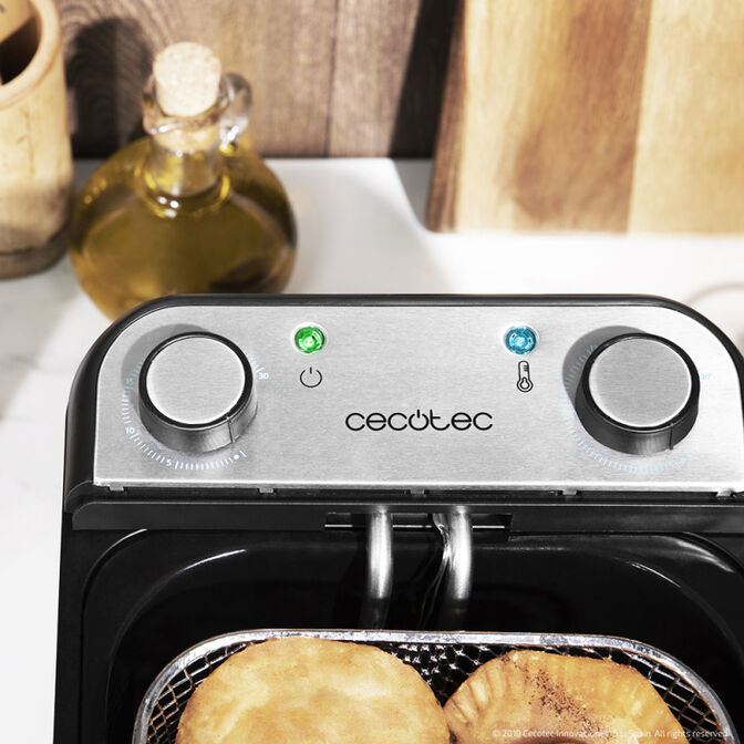 Fritadeira a &Oacute;leo Cecotec CleanFry Infinity 3000 3L 2400W image number 5