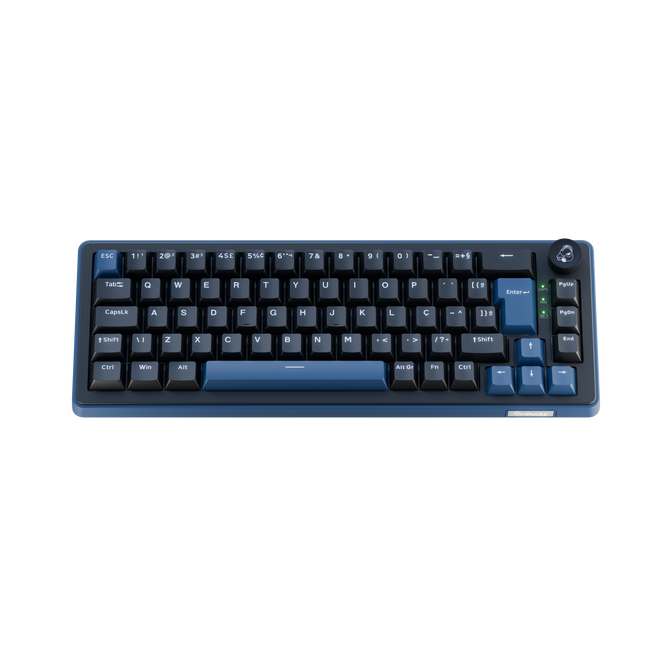 Teclado Mec&acirc;nico Ducky OK-M 68 65% Tri-Mode Hot-Swap RGB Tactile (PT) image number 3