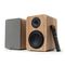 Colunas Hi-Fi Vulkkano A4 ARC MKII 40W Bluetooth HDMI ARC Castanhas