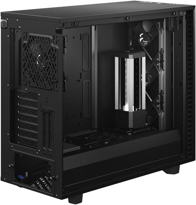 Caixa E-ATX Fractal Design Define 7 Black TG Dark Tint image number 21