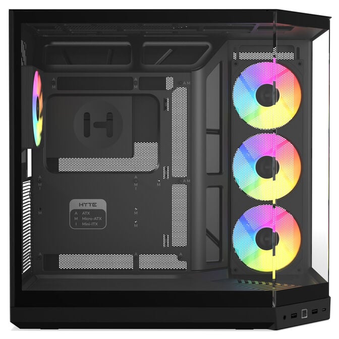 Caixa E-ATX Hyte Y50 Vidro Temperado Preto image number 4
