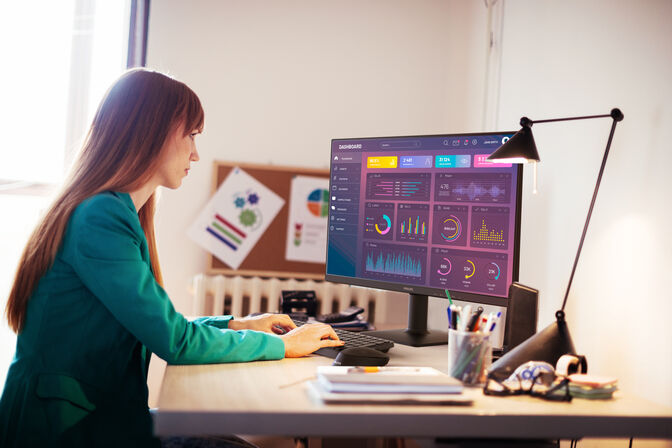 Monitor Philips S&eacute;rie 1000 27" 27E2N1110 IPS FHD 120Hz 1ms image number 11