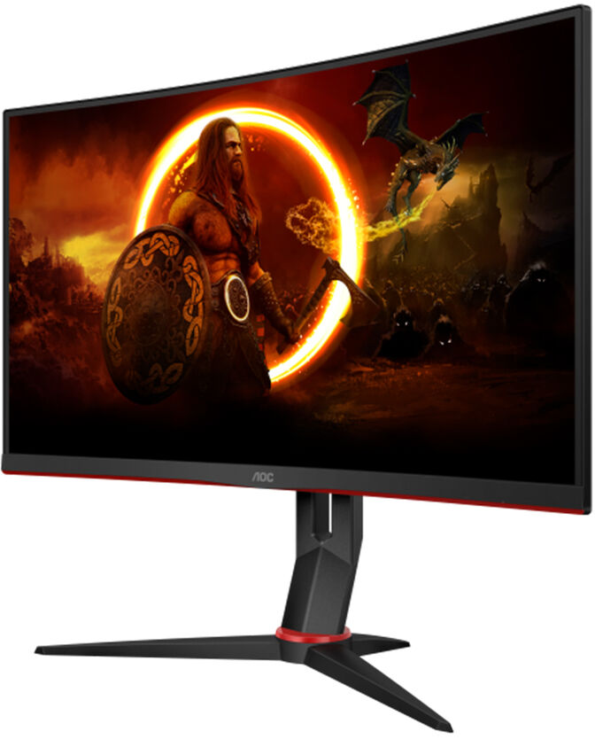 Monitor Curvo AOC Gaming 27" C27G2Z3/BK Fast VA FHD 280Hz 0.5ms image number 1