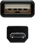 Cabo USB 2.0 Nanocable USB-A/M > Micro-B/M 0.8 M image number null