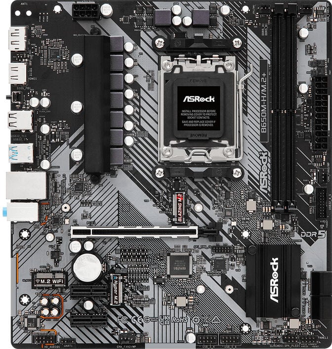 Motherboard ASRock B650M-H/M.2+ image number 1