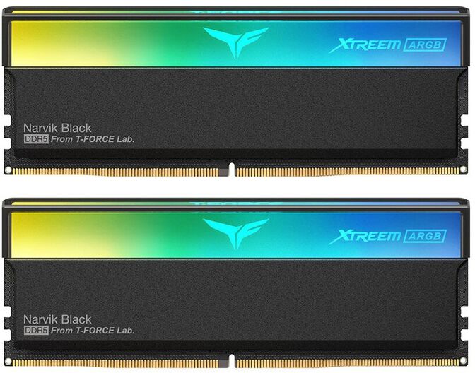 Team Group Kit 32GB (2 x 16GB) DDR5 6000MHz Xtreem ARGB Preto CL30 image number 0