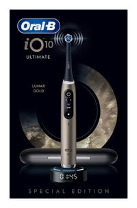 Escova de Dentes El&eacute;trica Oral-B iO Series 10 Lunar Gold Special Edition