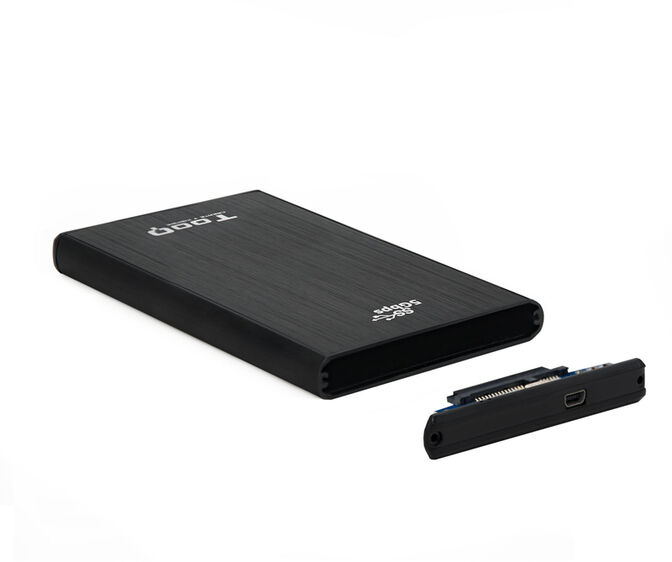 Caixa HDD Tooq 2.5" SATA (9mm) USB 3.0 Preto image number 1