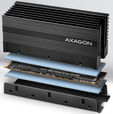 Dissipador de Calor AXAGON CLR-M2XL Passivo SSD M.2/SSD de 80 mm 36 mm image number null