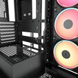 Caixa E-ATX Corsair 3500X LXR Link RGB Preto Vidro Temperado image number null