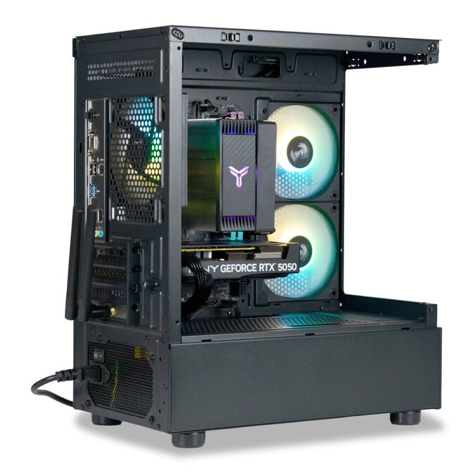 Computador AURA Gamer-PC Intel i5 12400F 16GB DDR4 500GB RTX 5050 WiFi W11 image number 2