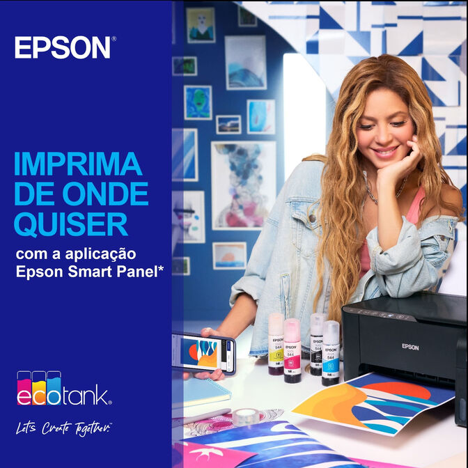 Impressora Multifun&ccedil;&otilde;es a Jato de Tinta Epson EcoTank ET-2861 WiFi image number 9