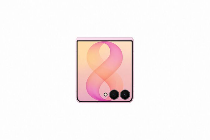 Smartphone Samsung Galaxy Z Flip 8 5G 6.9" (12 /512GB) 120Hz Rosa image number 4